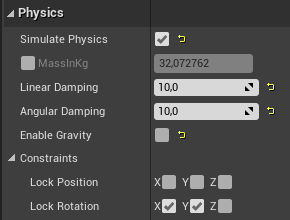 physics settings