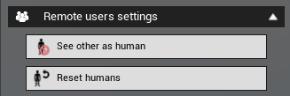 remote users settings