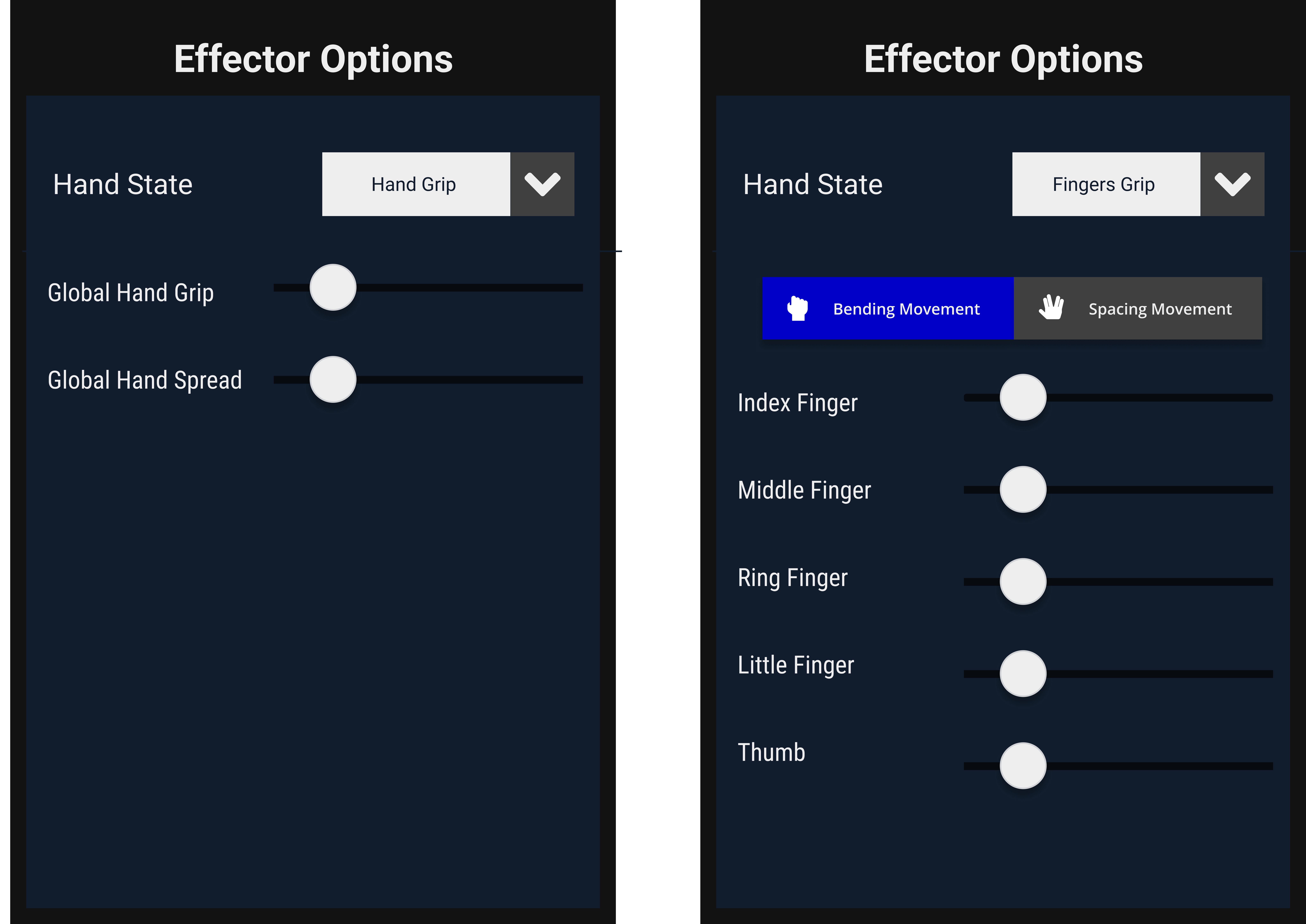 manikin effectors options bracelet